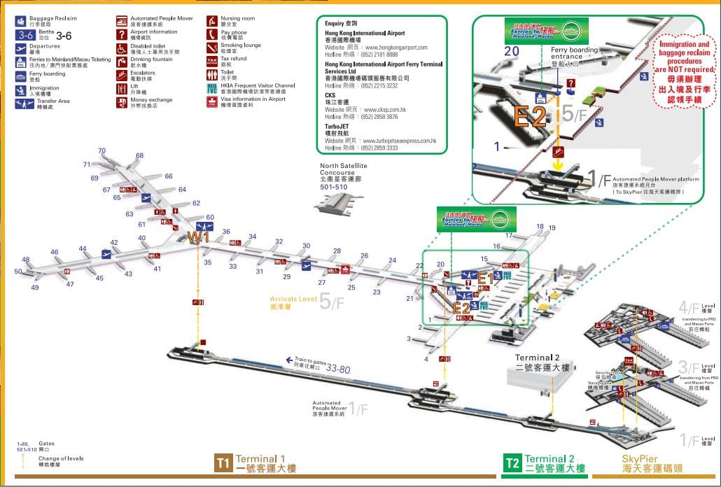 taipa färjeterminal karta