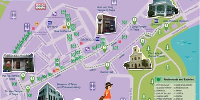 Macau gratis buss rutt karta