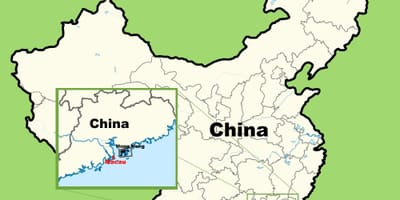 Macau karta asien