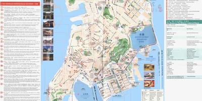 Macau buss transportvägar karta