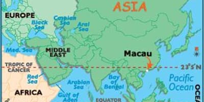 Macao på kartan